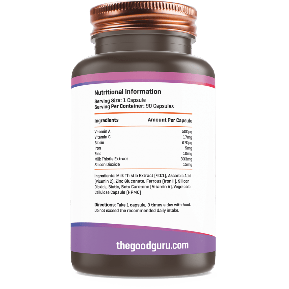 the Good guru Vegan Hair, Skin & Nails 90's by the Good guru