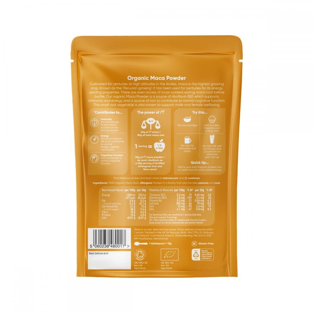 Naturya Organic Maca Powder 300g by Naturya