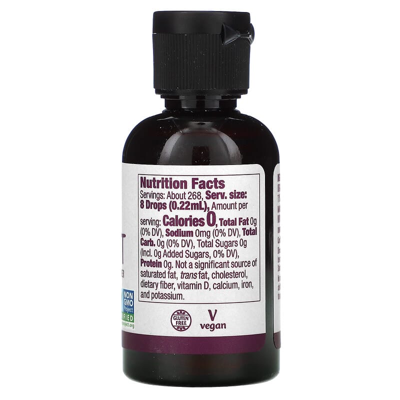 Organic Monk Fruit, Liquid Sweetener, 2 fl oz (59 ml) - Now Foods by Now Foods
