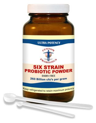 Six Strain Probiotic Powder - 50g - Custom Probiotics *SOI* by Custom Probiotics