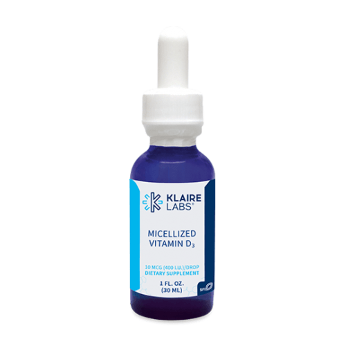 Micellized Vitamin D3 400 IU, 30ml - SFI Health by Klaire Labs