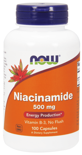 Niacinamide&44; 500 mg&44; 100 Capsules - Now Foods by Now Foods