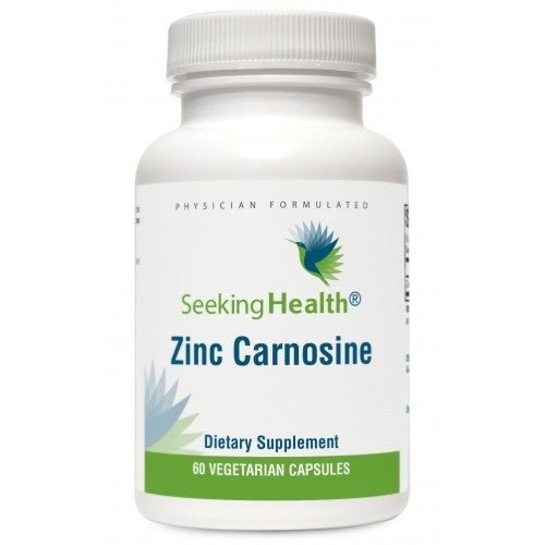 Zinc Carnosine - 60 Vegetarian Capsules - Seeking Health by Seeking Health