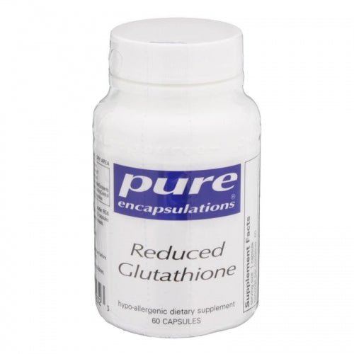 Reduced Glutathione&44; 100 mg 60 veg caps - Pure Encapsulations by Pure Encapsulations