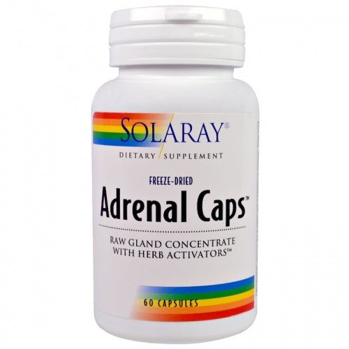 Adrenal Caps, 60 Capsules - Solaray by Solaray