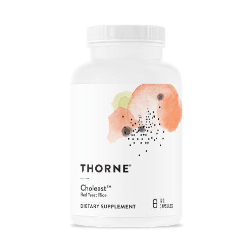 Red Yeast Rice + CoQ10 (Formerly Choleast) - 120 Capsules - Thorne by Thorne