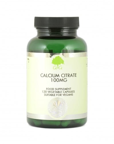 Calcium Citrate, 200mg (120 Capsules), G & G Vitamins by G&G Vitamins