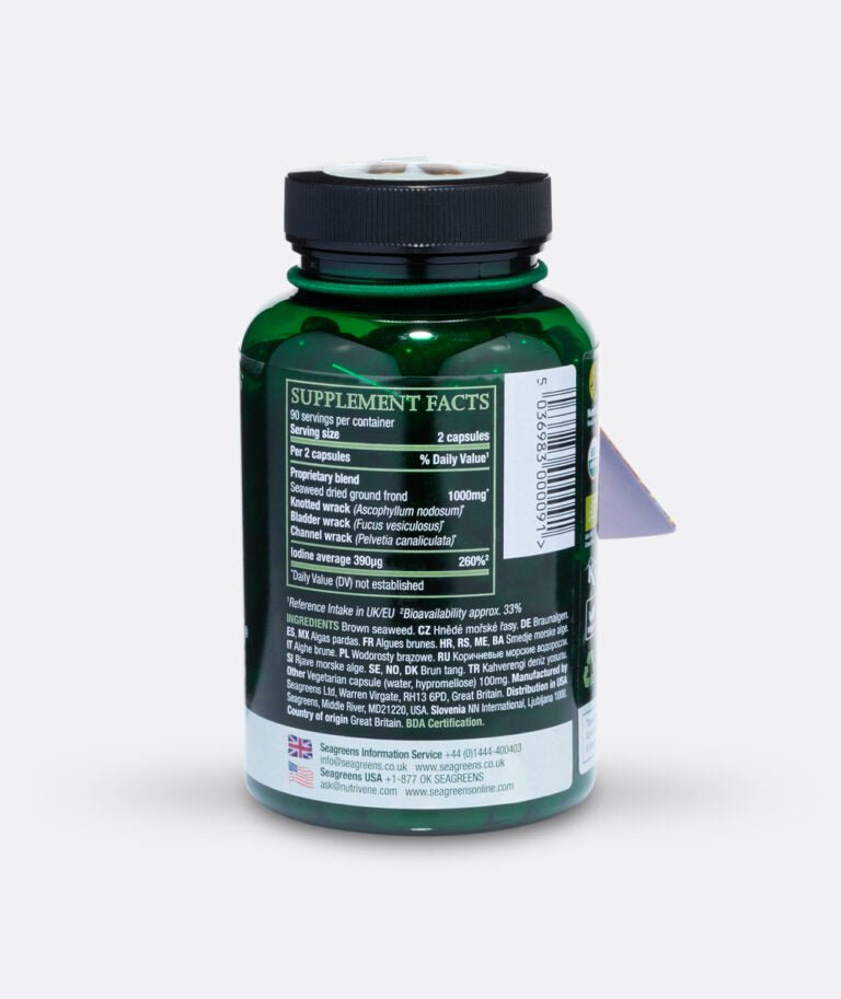 Food capsules, 60 caps - Seagreens by Seagreens