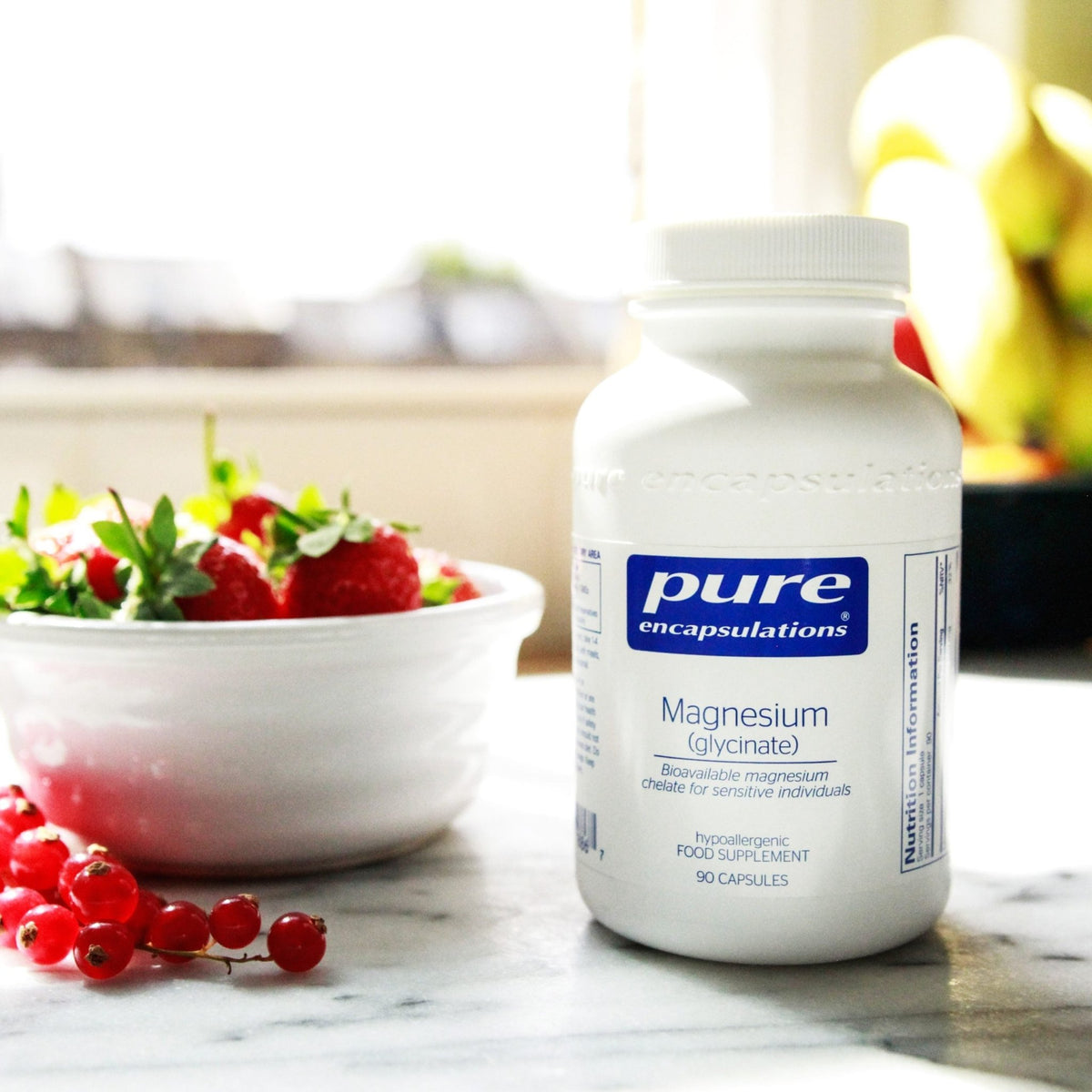 Magnesium (glycinate) 120mg 90 vcaps Pure Encapsulations by Pure Encapsulations