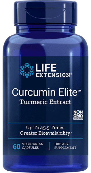 Curcumin Elite Turmeric Extract (60 capsules) - Life Extension by Life Extension