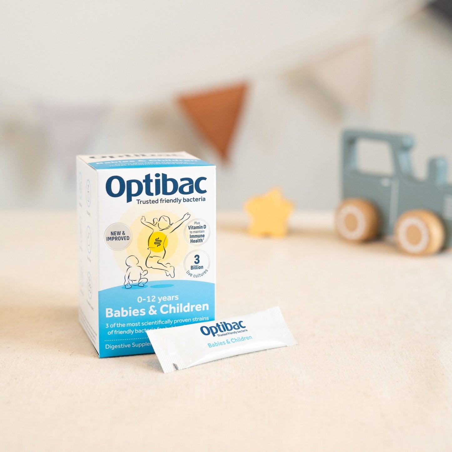 Probiotics For babies & children, 10 sachets - OptiBac by OptiBac