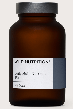Daily Multi Nutrient 45+ for Men - 60 Capsules - Wild Nutrition by Wild Nutrition