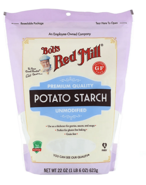 Potato Starch, Unmodified, 22 oz (623 g) - Bob's Red Mill by Nature's Balance