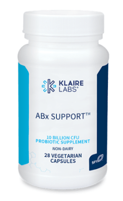 ABx Support, 28 Veg Caps - SFI Health by Klaire Labs