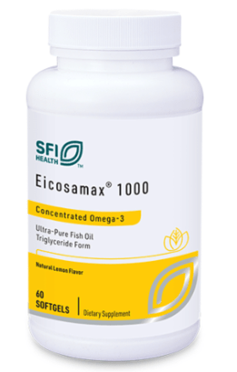 Eicosamax 1000, 60 Softgels - SFI Health by Klaire Labs
