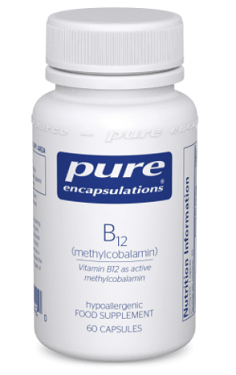 B12 (methylcobalamin) 60 capsules - Pure Encapsulations by Pure Encapsulations