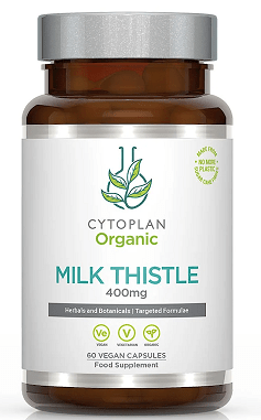 Milk Thistle (60 vegan capsules) - Cytoplan by Cytoplan