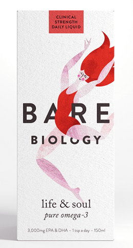 Life & Soul Pure Omega - 3 150ml Bare Biology by Bare Biology