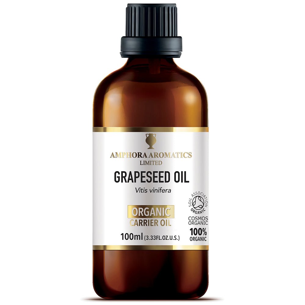Amphora Aromatics Grapeseed Oil Organic Carrier Oil 100ml by Amphora Aromatics