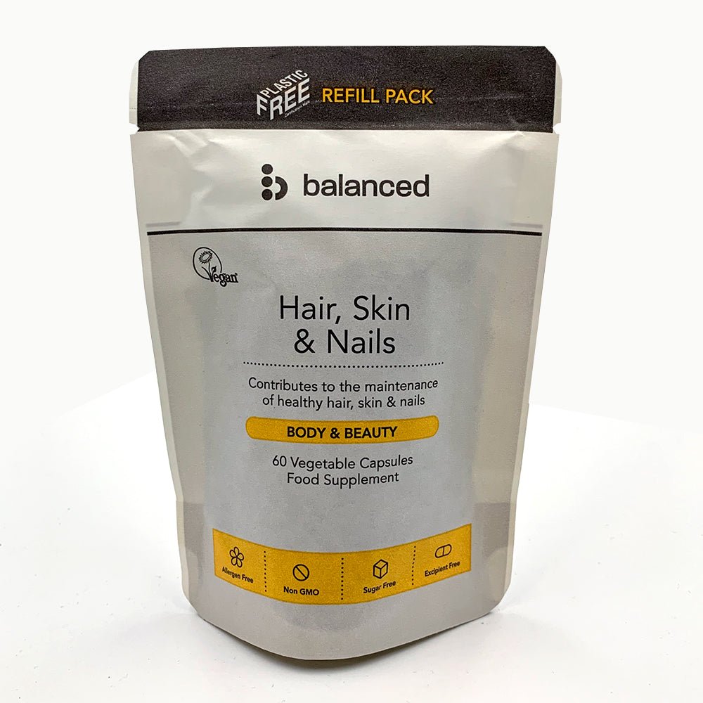 Balanced Hair, Skin & Nails (Refill Pack) 60's by Balanced