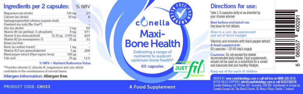 Conella Maxi - Bone Health 60’s by Conella