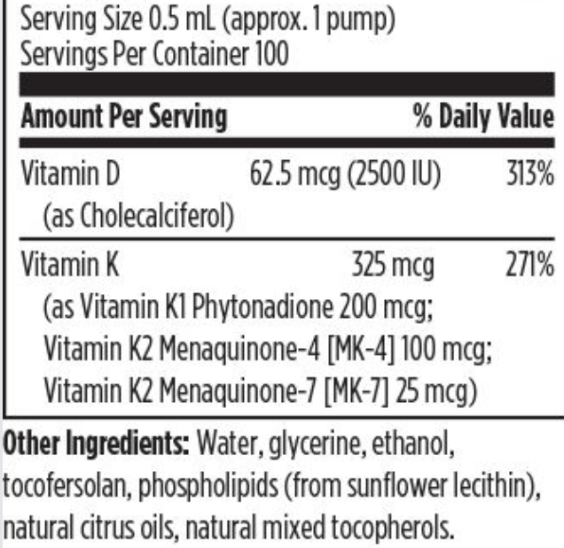 Designs For Health Liposomal D Supreme 50ml by Designs For Health