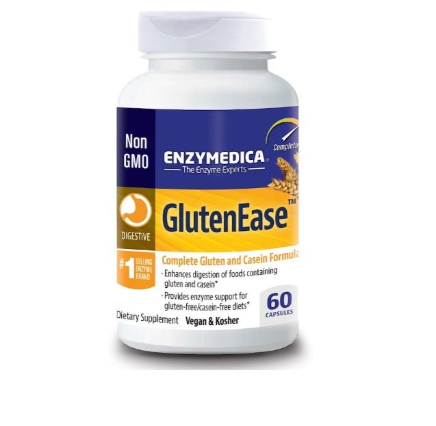Gluten Ease, 60 Capsules Enzymedica by Enzymedica