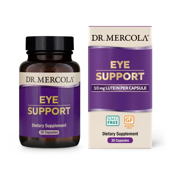 Eye Support with Lutein - 30 Capsules - Dr Mercola by Dr Mercola
