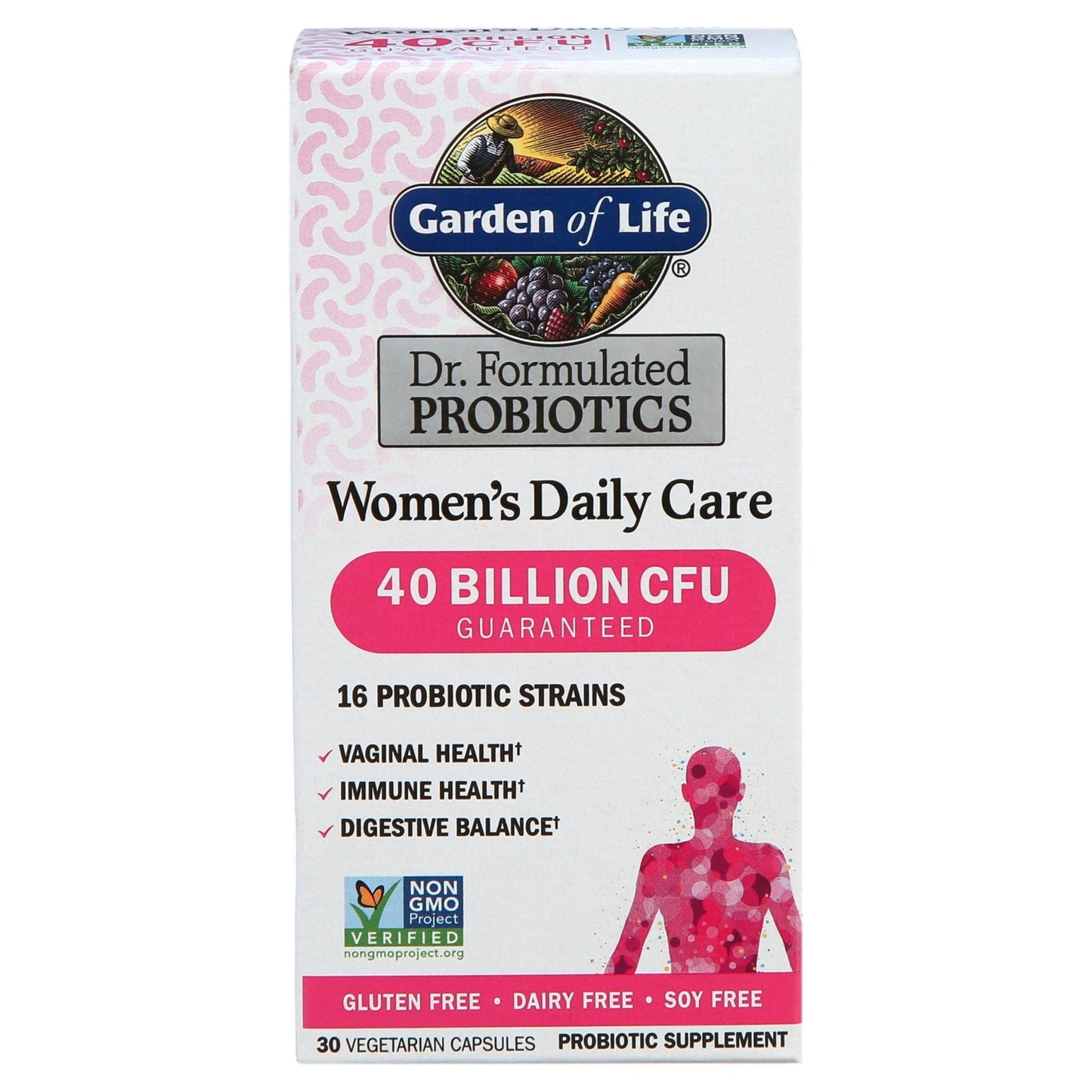 Dr. Formulated Probiotics Once Daily Women's, 50 Billion CFU (30 caps) - Garden of Life by Garden of Life