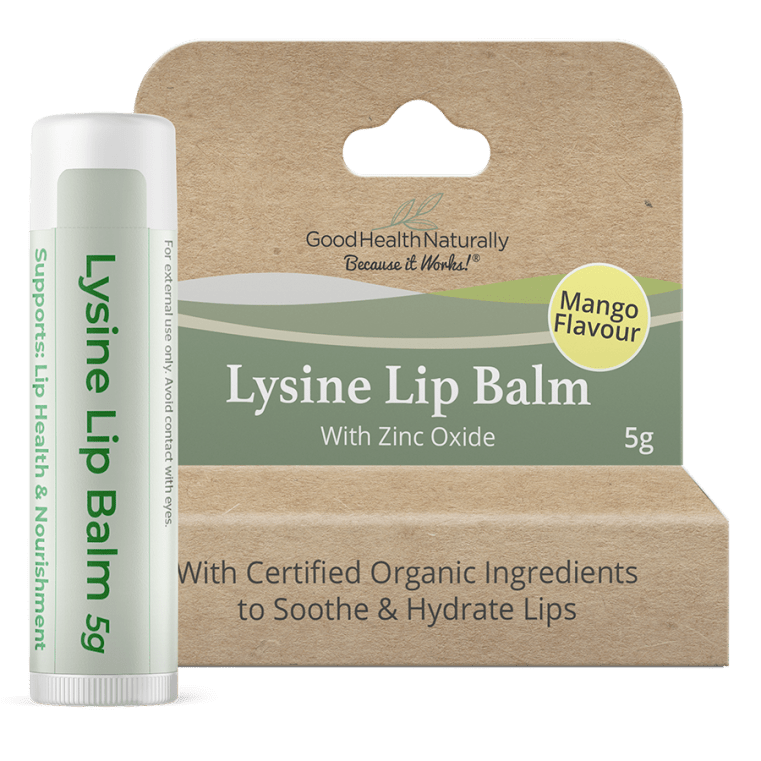 Good Health Naturally Lysine Lip Balm 5g by Good Health Naturally