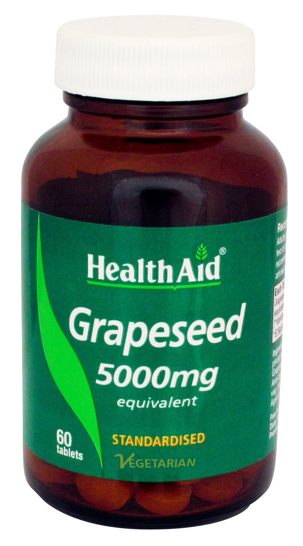 Health Aid Grapeseed 5000mg 60's by Health Aid