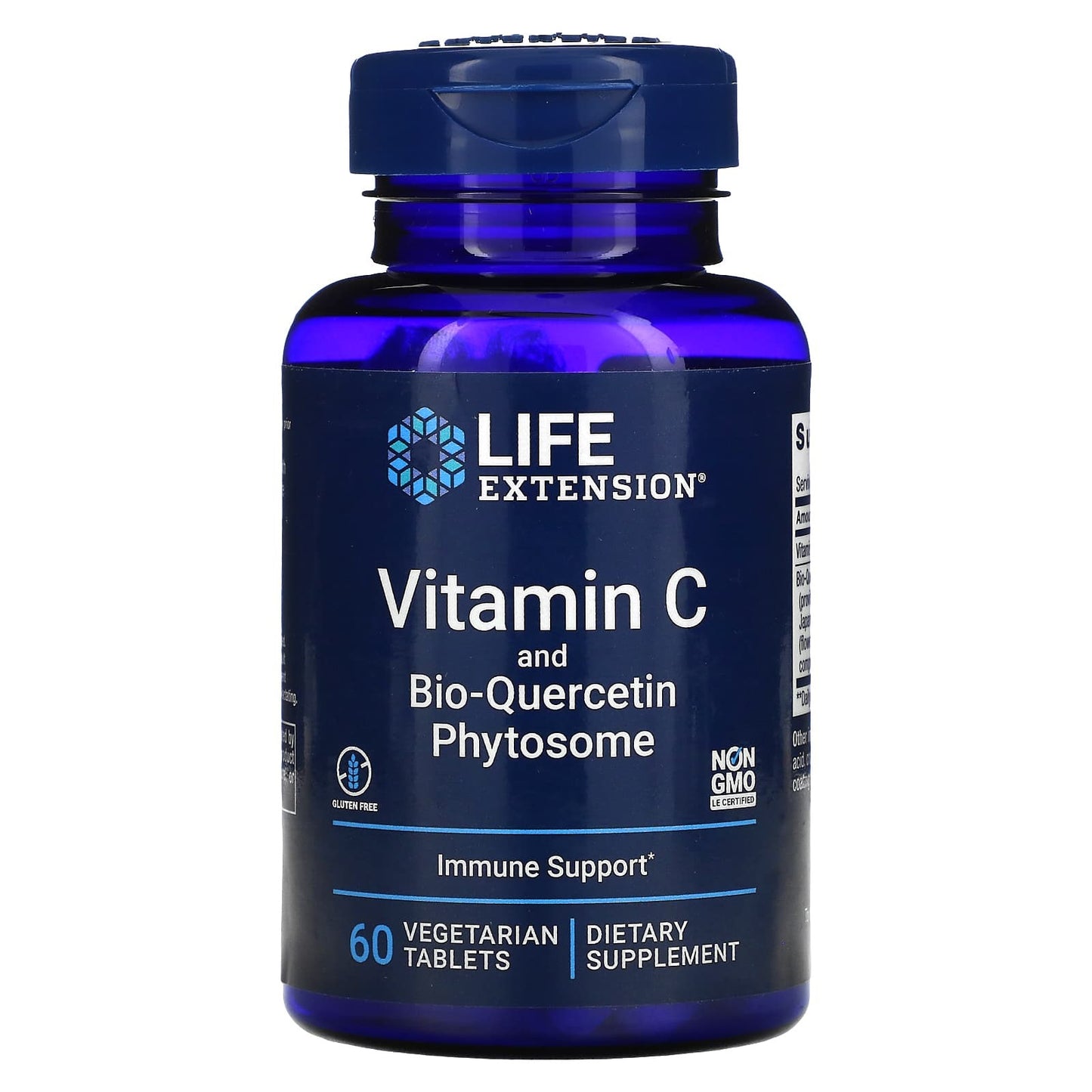 Vitamin C and Bio - Quercetin Phytosome - 60 Vegetarian Tablets - Life Extension by Life Extension