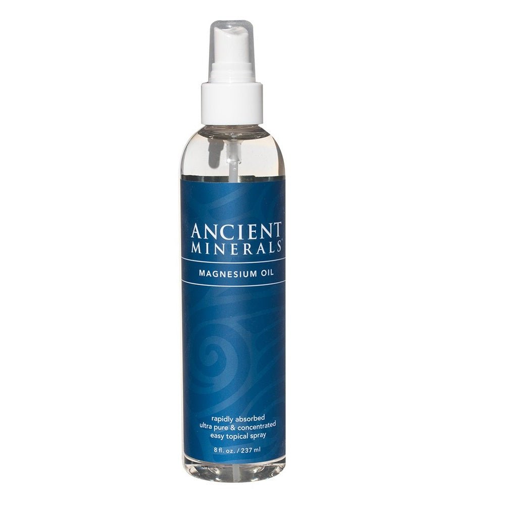Magnesium Oil 8oz (227ml) spray - Ancient Minerals by Ancient Minerals