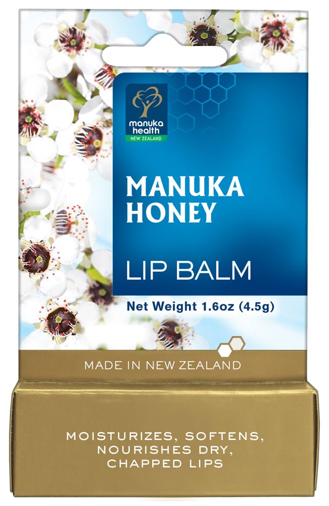 Manuka Health Products 100% Natural Manuka Honey Lip Balm 4.5g by Manuka Health Products