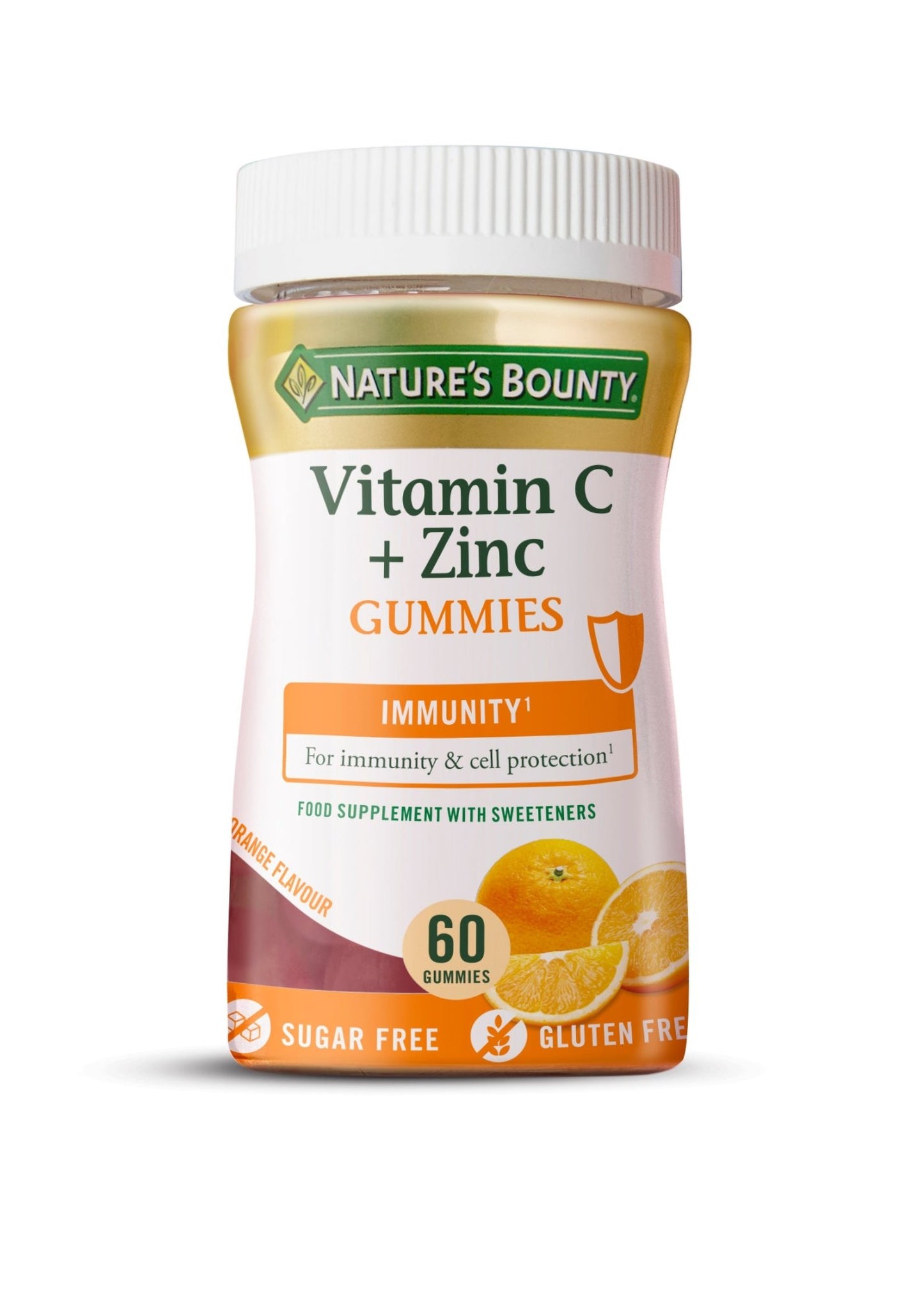 Nature's Bounty Vitamin C + Zinc Gummies 60's by Nature's Bounty