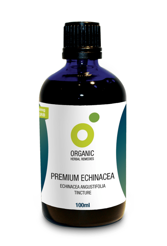 Organic Herbal Remedies Premium Echinacea 100ml by Organic Herbal Remedies