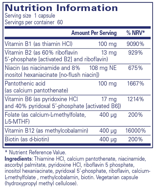 Pure Encapsulations B - Complex Plus 60's by Pure Encapsulations