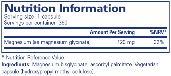 Pure Encapsulations Magnesium (glycinate) 360's by Pure Encapsulations