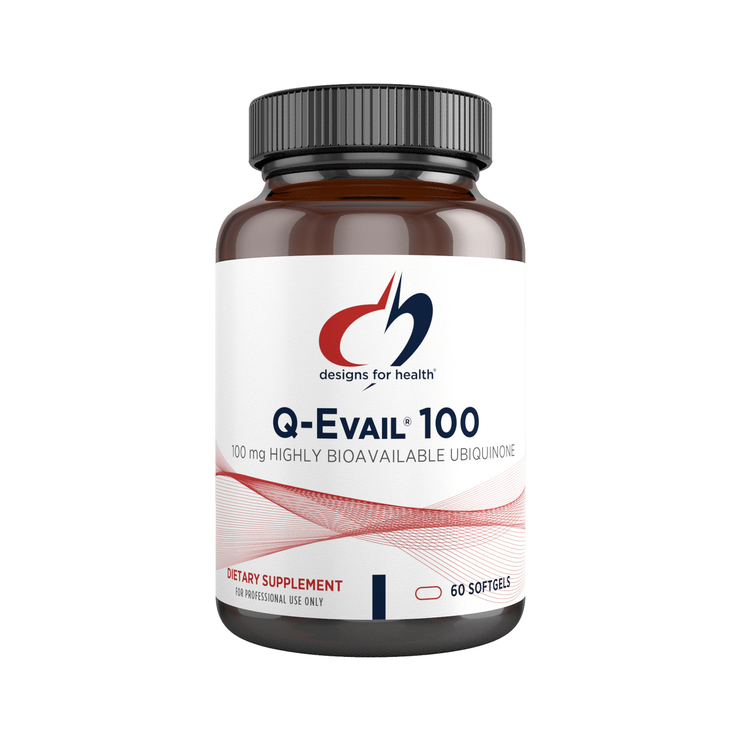 Q - Evail™ 100, Micro - emulsified CoQ10 - 60 Softgels - Designs for Health - SOI* by Designs for Health