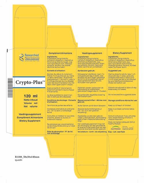 Researched Nutritionals Crypto - Plus 120ml by Researched Nutritionals