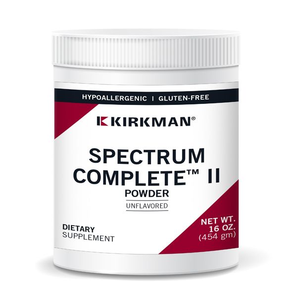 Spectrum Powder Kirkman Laboratories Spectrum Complete™ II Powder Hypoallergenic (Unfl ...