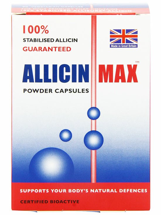 Allicinmax (Garlic) 180mg, 90 Capsules - Allicin by Allicin