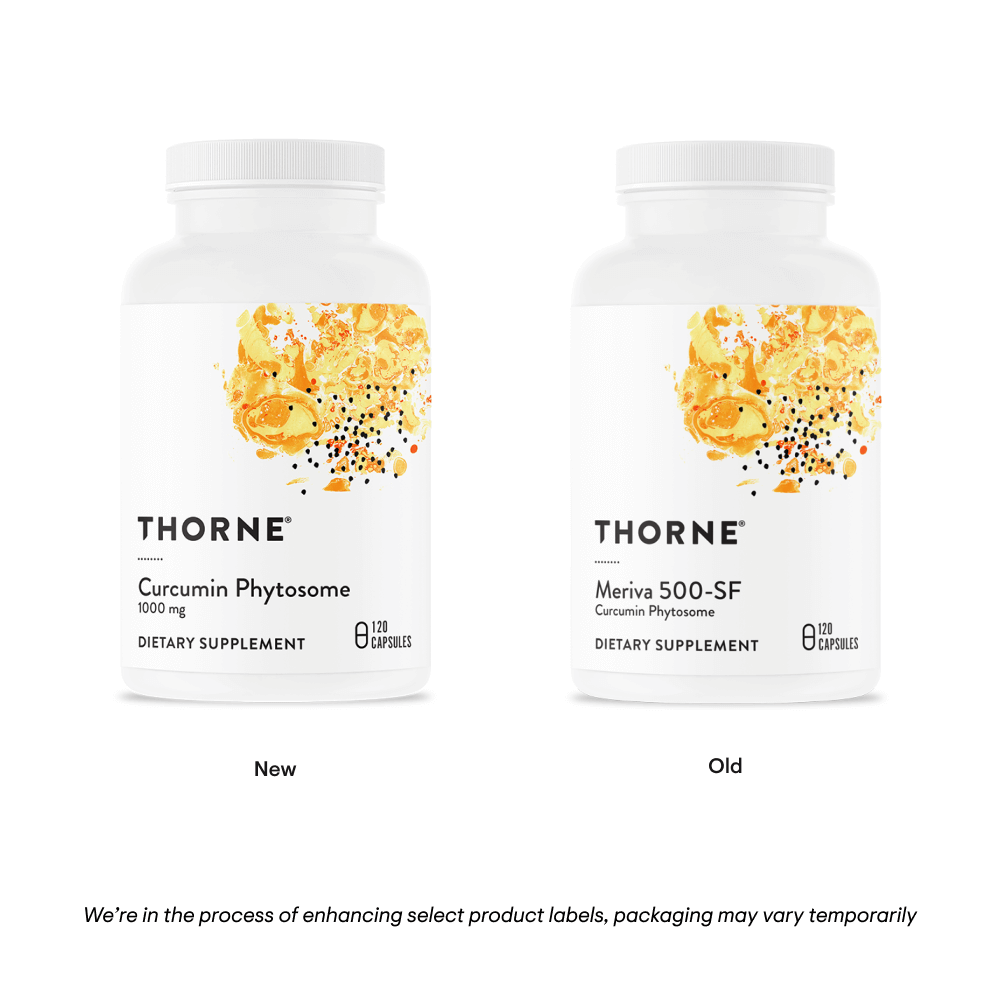 Curcumin Phytosome, 1000mg (Meriva 500 - SF) 120 veg caps - Thorne Research by Thorne