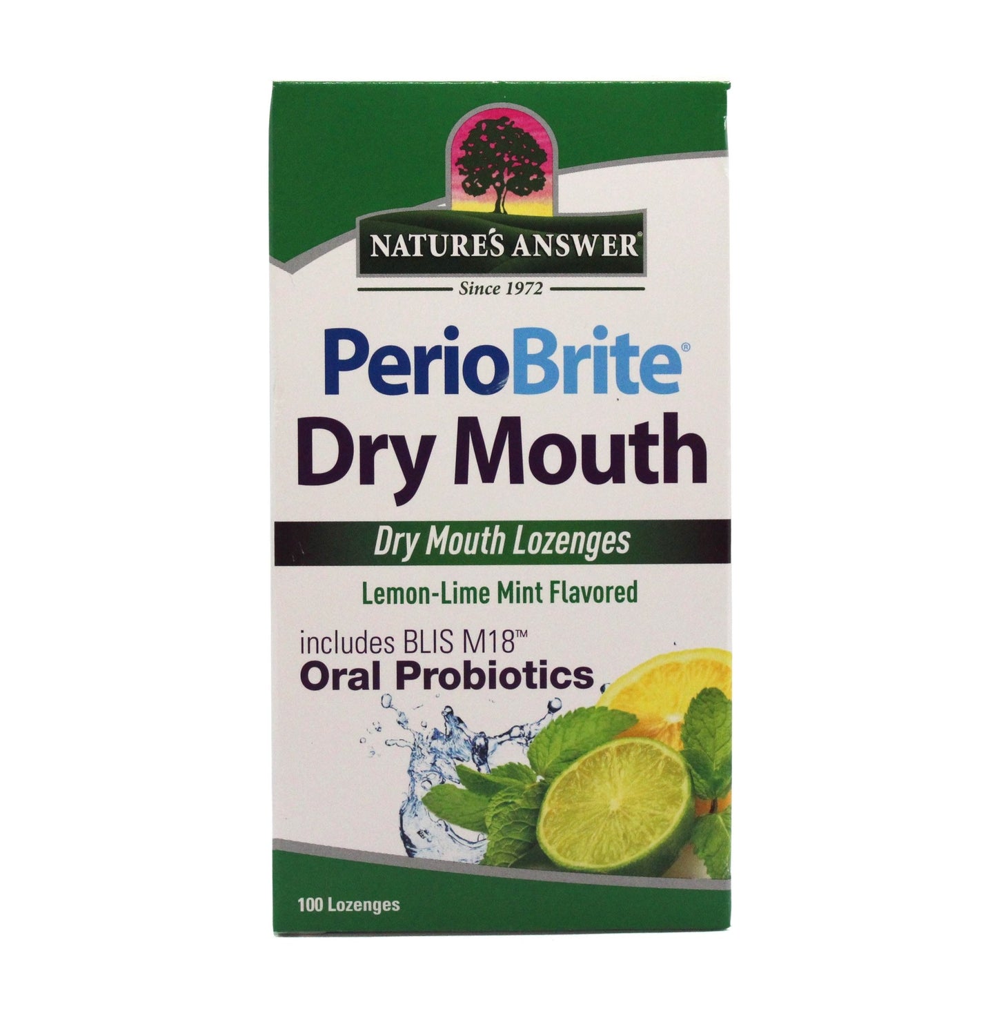 Nature's Answer PerioBrite Dry Mouth Lozenges 100's by Nature's Answer