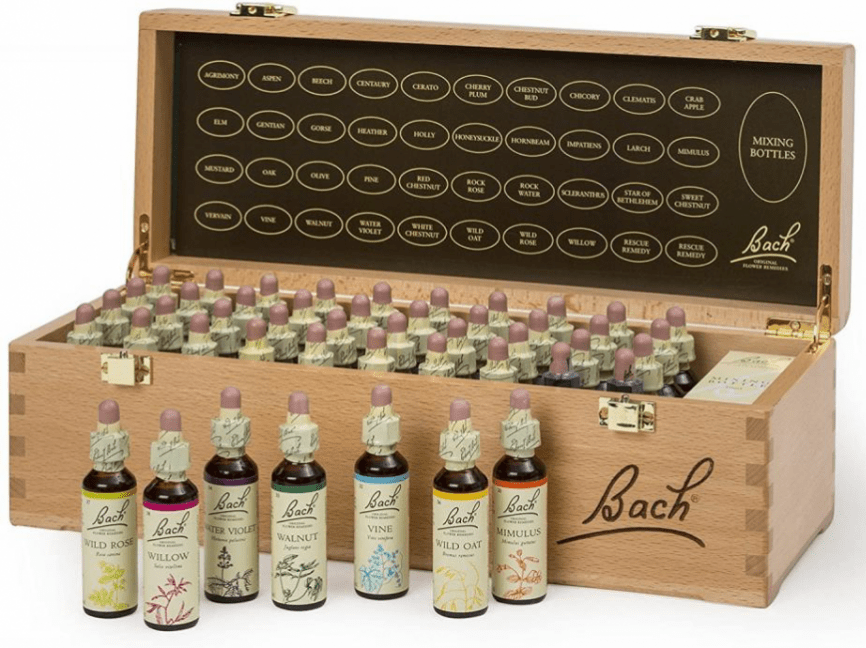Bach Flower Remedies Set of Original Bach Flower Remedies 38 x 20ml in Wooden Box by Bach Flower Remedies