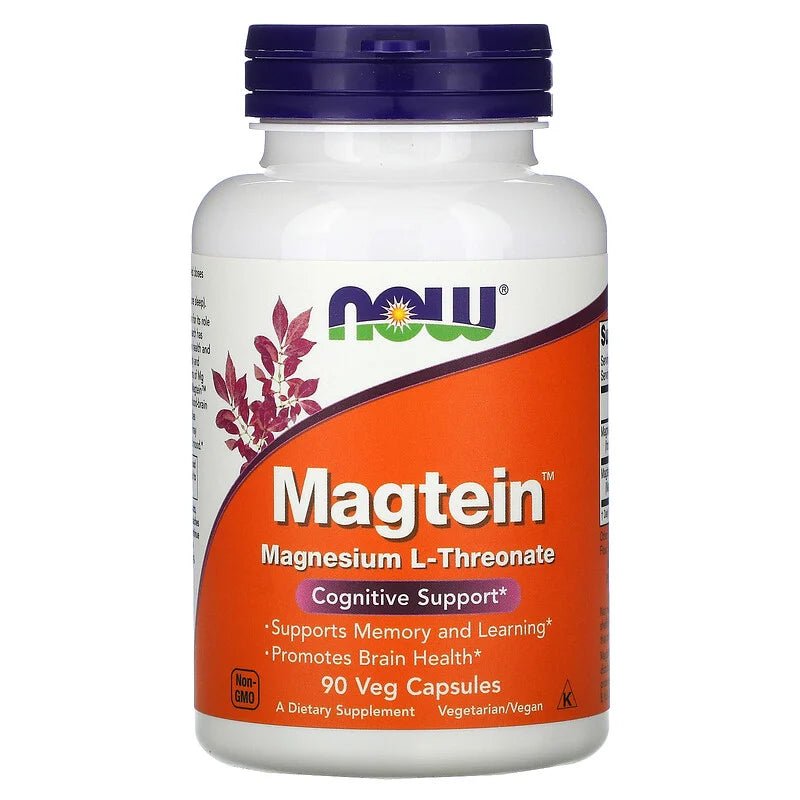 Magtein 90 Veg Capsules - Now Foods by Now Foods