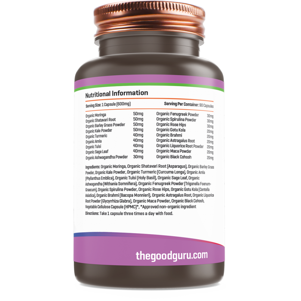 the Good guru  Organic MultiVitamins Womens 90's