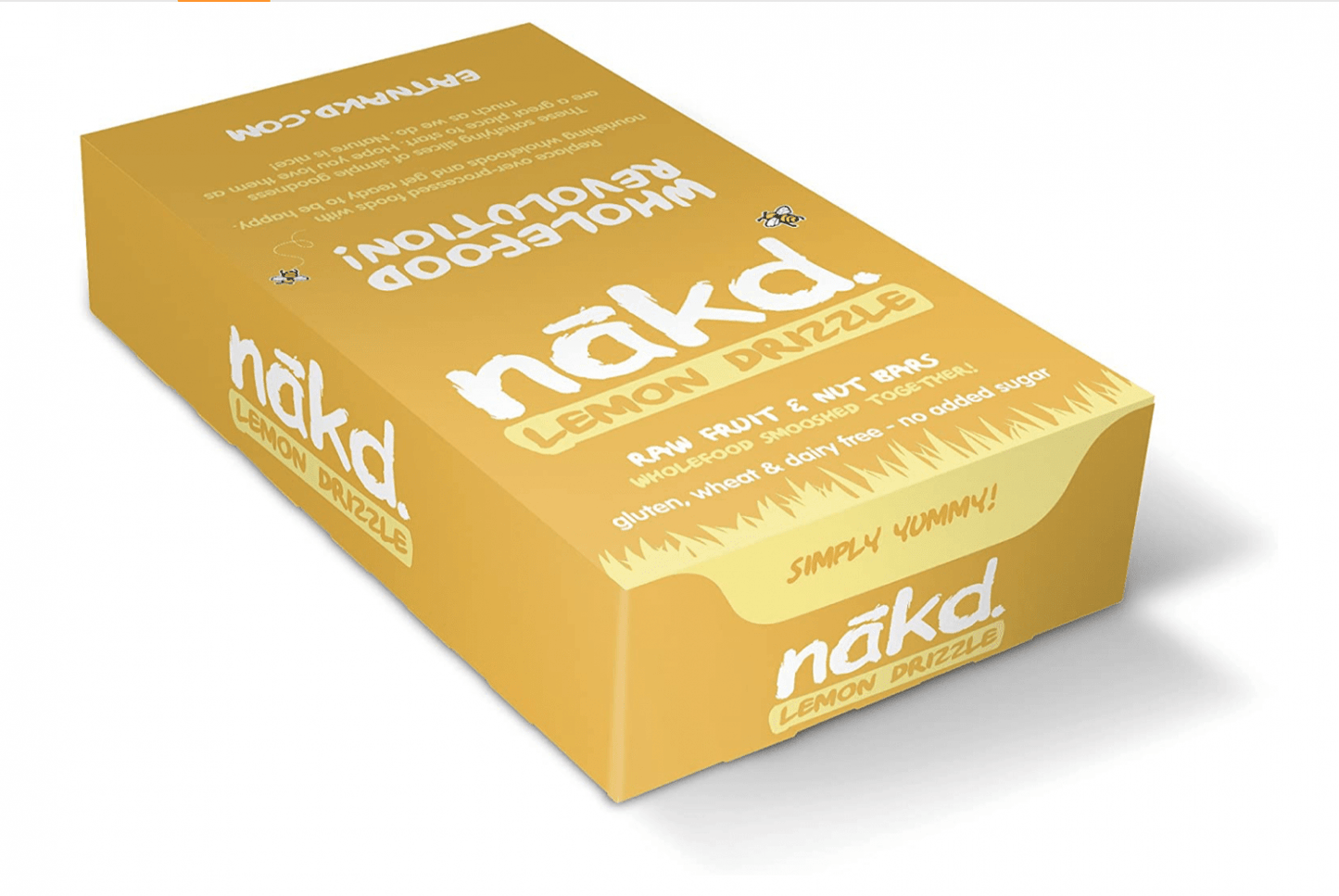 Nakd Lemon Drizzle 18 x 35g Bar (CASE) by Nakd