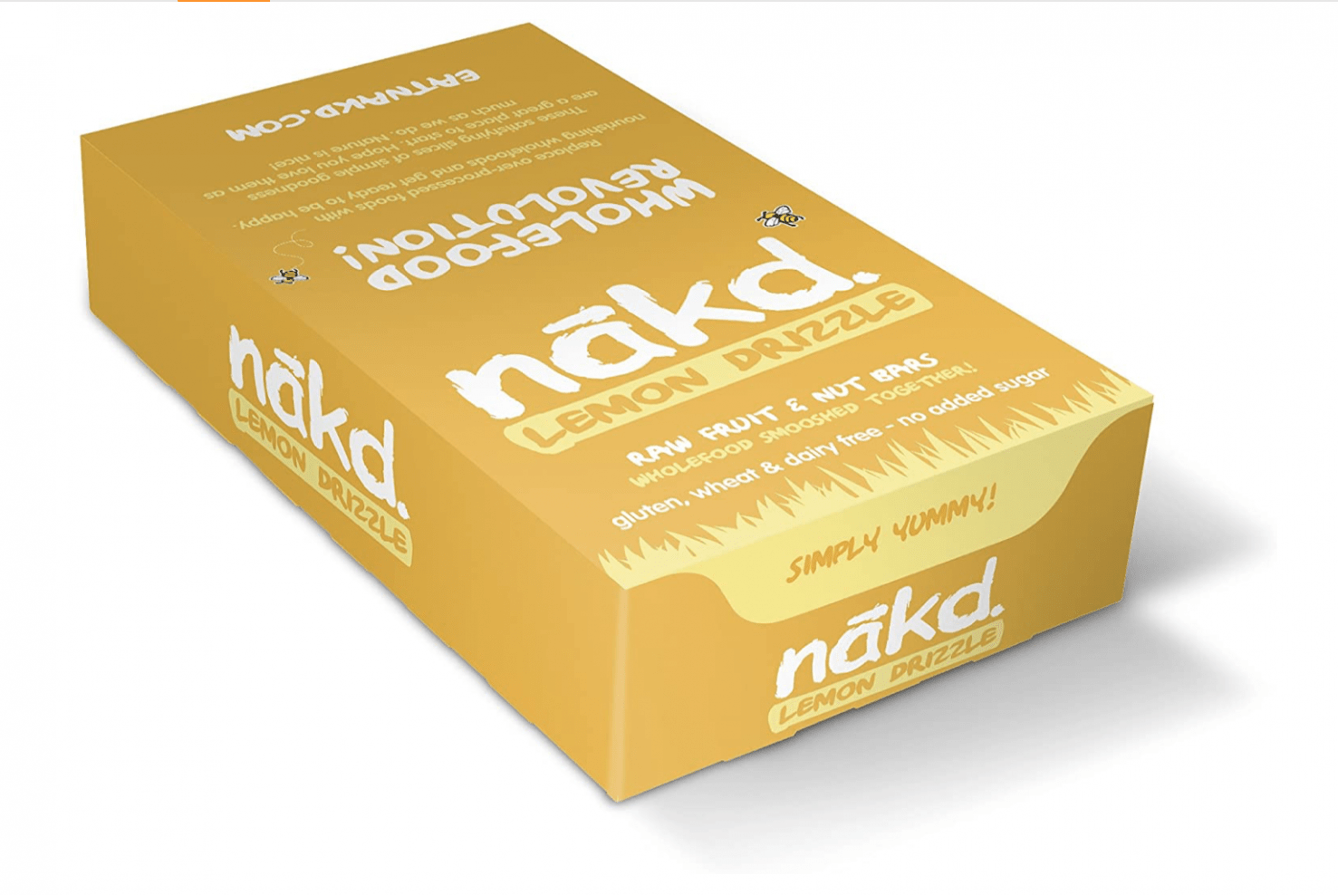 Nakd Lemon Drizzle 18 x 35g Bar (CASE) by Nakd