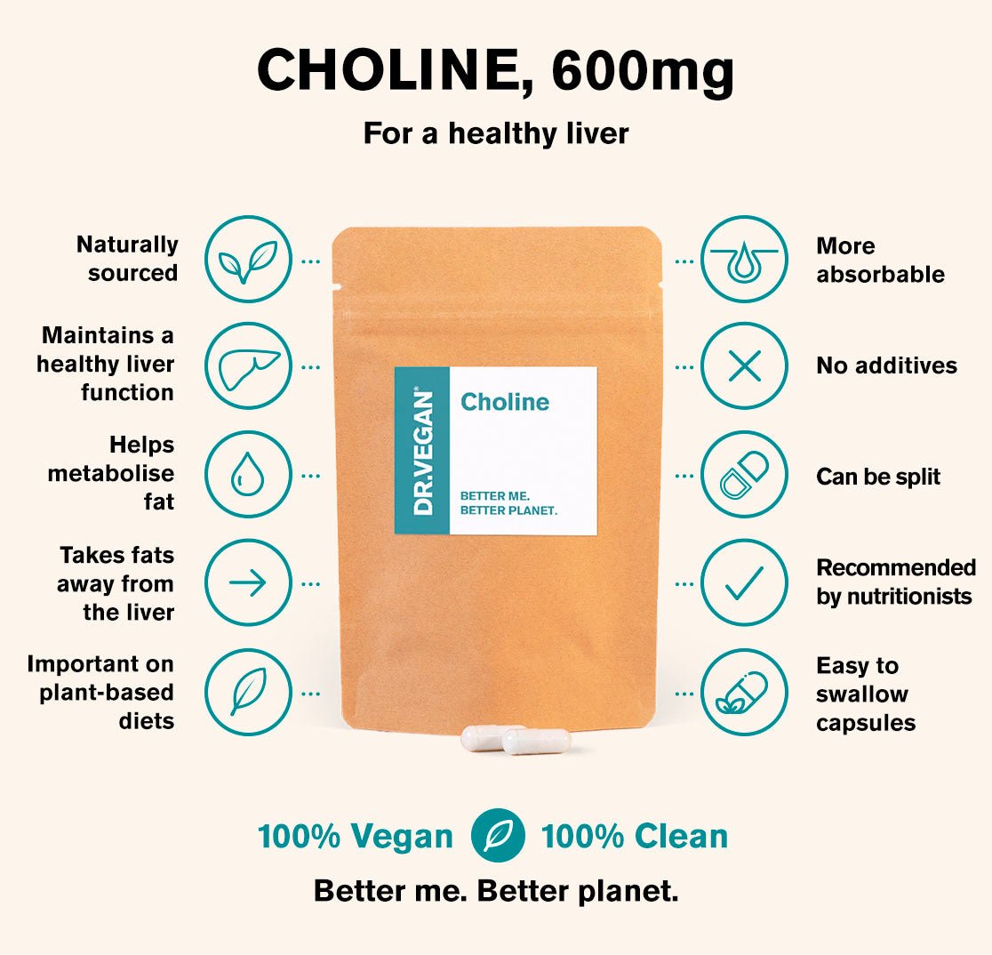 DR VEGAN Choline 60's by DR VEGAN